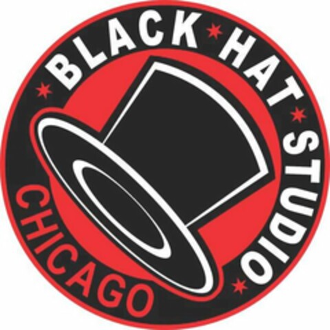 BLACK HAT STUDIO CHICAGO Logo (USPTO, 30.01.2020)