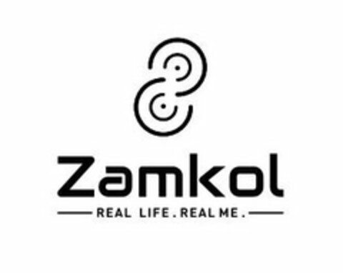 ZAMKOL REAL LIFE. REAL ME. Logo (USPTO, 16.03.2020)