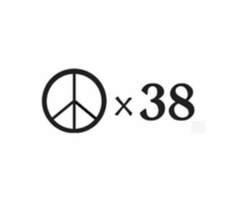 X 38 Logo (USPTO, 07/10/2020)