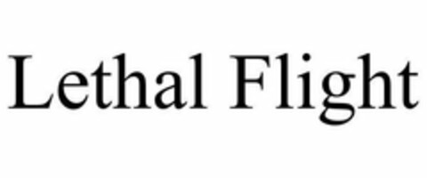 LETHAL FLIGHT Logo (USPTO, 11.03.2009)