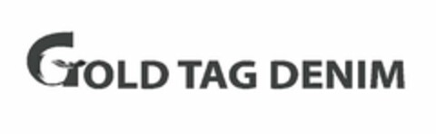 GOLD TAG DENIM Logo (USPTO, 07/30/2009)