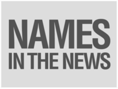 NAMES IN THE NEWS Logo (USPTO, 27.08.2009)