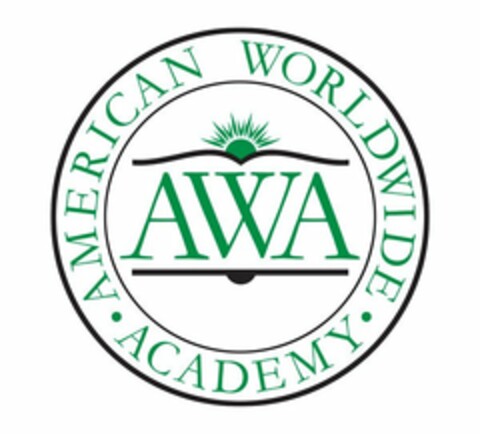 AWA AMERICAN WORLDWIDE ACADEMY Logo (USPTO, 12.02.2010)