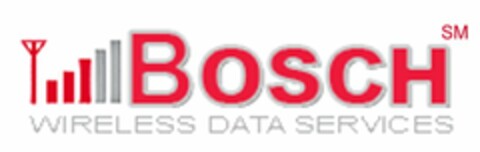 BOSCH WIRELESS DATA SERVICES Logo (USPTO, 07.10.2010)