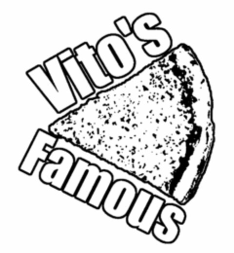 VITO'S FAMOUS Logo (USPTO, 27.07.2011)