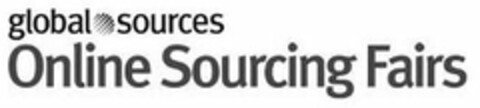 GLOBAL SOURCES ONLINE SOURCING FAIRS Logo (USPTO, 01.09.2011)