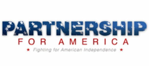 PARTNERSHIP FOR AMERICA FIGHTING FOR AMERICAN INDEPENDENCE Logo (USPTO, 10/20/2011)