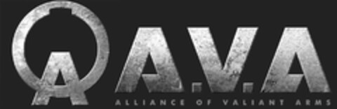A A.V.A ALLIANCE OF VALIANT ARMS Logo (USPTO, 01/23/2013)