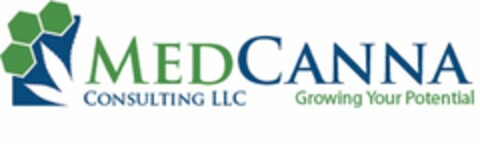 MEDCANNA CONSULTING LLC GROWING YOUR POTENTIAL Logo (USPTO, 11.11.2013)