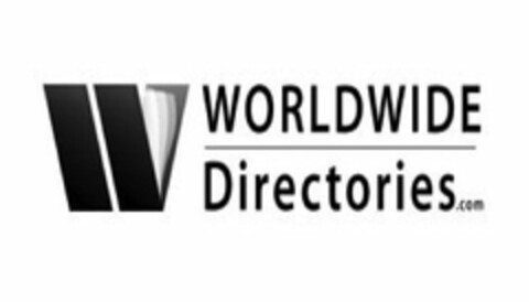 W WORLDWIDE DIRECTORIES.COM Logo (USPTO, 09.03.2014)