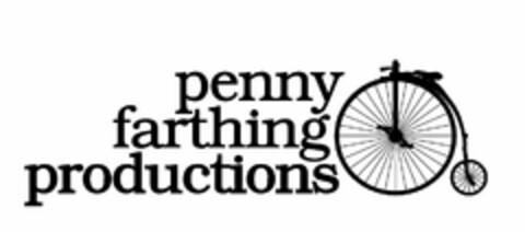 PENNY FARTHING PRODUCTIONS Logo (USPTO, 07/31/2014)