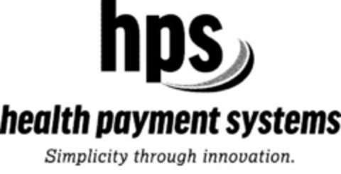 HPS HEALTH PAYMENT SYSTEMS SIMPLICITY THROUGH INNOVATION Logo (USPTO, 30.09.2014)