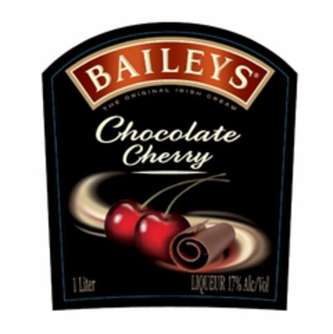 BAILEYS, THE ORIGINAL IRISH CREAM, CHOCOLATE CHERRY Logo (USPTO, 07.10.2014)