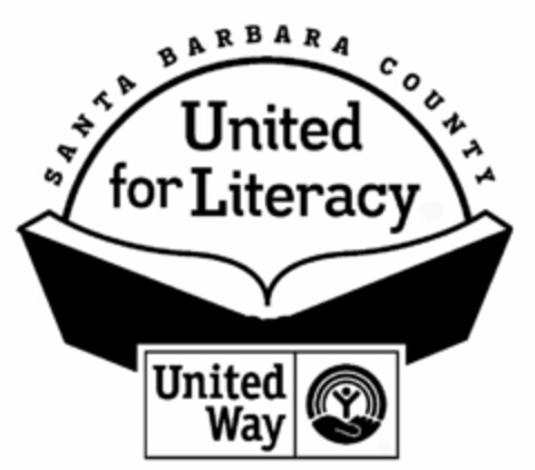 SANTA BARBARA COUNTY UNITED FOR LITERACY UNITED WAY Logo (USPTO, 10.12.2014)