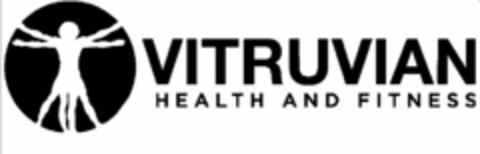 VITRUVIAN HEALTH AND FITNESS Logo (USPTO, 21.01.2015)