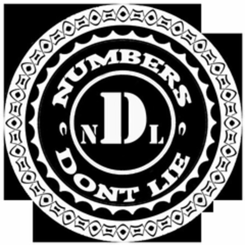 NUMBERS DONT LIE NDL Logo (USPTO, 03/20/2015)