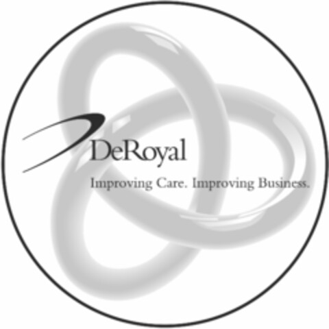 DEROYAL IMPROVING CARE IMPROVING BUSINESS Logo (USPTO, 28.08.2015)