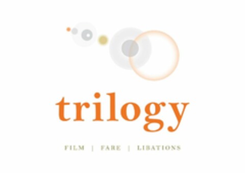 TRILOGY FILM FARE LIBATIONS Logo (USPTO, 10/23/2015)