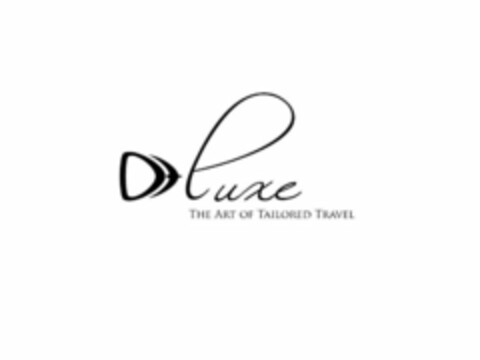 DT LUXE THE ART OF TAILORED TRAVEL Logo (USPTO, 26.02.2016)