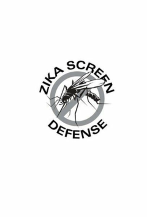 ZIKA SCREEN DEFENSE Logo (USPTO, 12.05.2016)