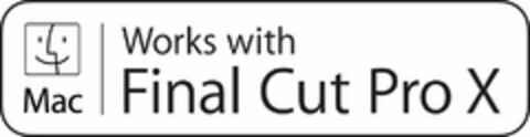 MAC WORKS WITH FINAL CUT PRO X Logo (USPTO, 17.06.2016)