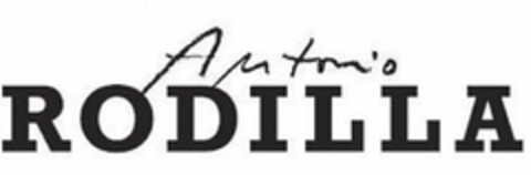 ANTONIO RODILLA Logo (USPTO, 20.06.2016)