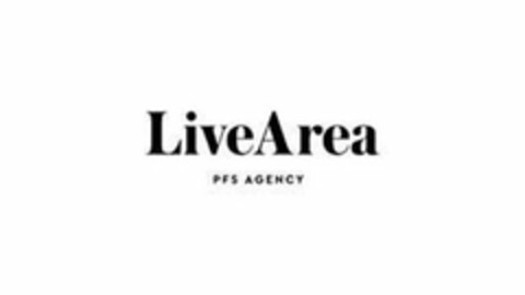 LIVEAREA PFS AGENCY Logo (USPTO, 09/01/2016)
