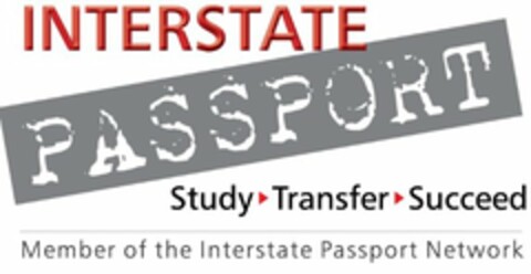 INTERSTATE PASSPORT STUDY TRANSFER SUCCEED MEMBER OF THE INTERSTATE PASSPORT NETWORK Logo (USPTO, 05.10.2016)