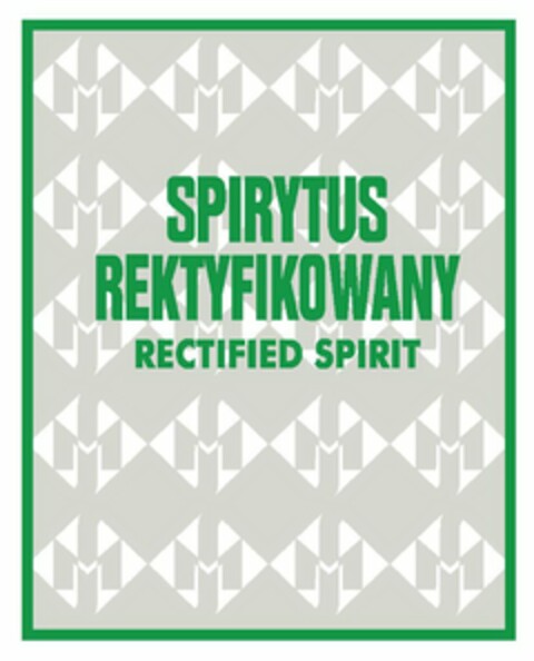SPIRYTUS REKTYFIKOWANY RECTIFIED SPIRIT Logo (USPTO, 21.02.2017)