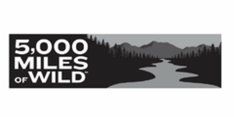 5,000 MILES OF WILD Logo (USPTO, 27.02.2017)
