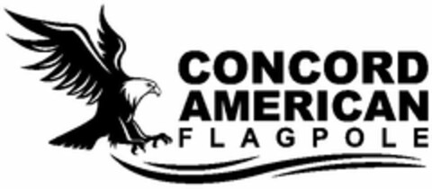 CONCORD AMERICAN FLAGPOLE Logo (USPTO, 03/09/2017)