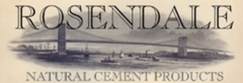 ROSENDALE NATURAL CEMENT PRODUCTS Logo (USPTO, 24.03.2017)