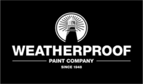 WEATHERPROOF PAINT COMPANY SINCE 1948 Logo (USPTO, 21.06.2017)