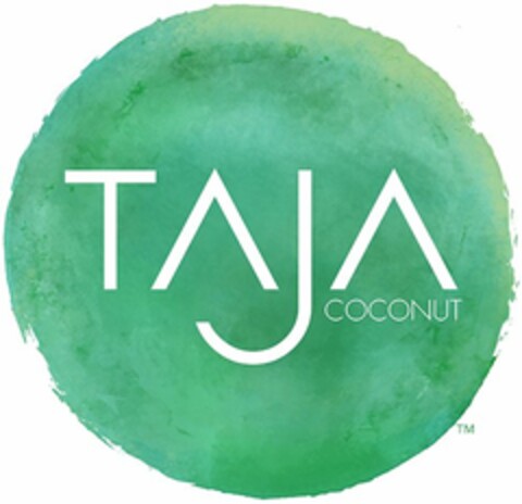 100% PURE TAJA COCONUT WATER Logo (USPTO, 06/26/2017)