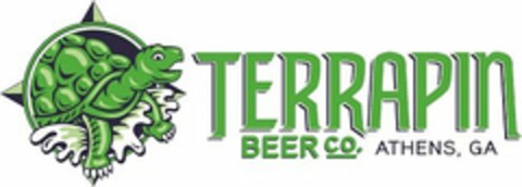 TERRAPIN BEER CO. ATHENS, GA Logo (USPTO, 10/18/2017)