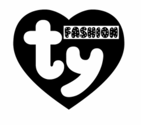 TY FASHION Logo (USPTO, 03/27/2018)