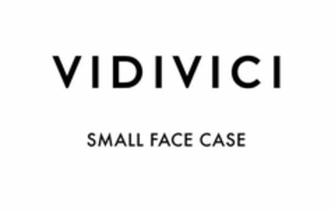 VIDIVICI SMALL FACE CASE Logo (USPTO, 29.06.2018)