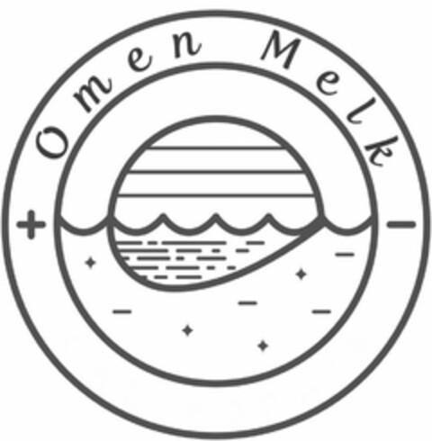 OMEN MELK Logo (USPTO, 24.07.2018)