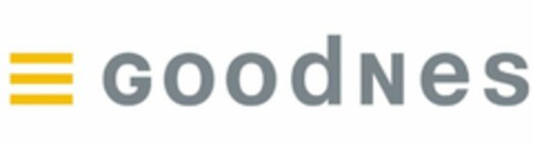 GOODNES Logo (USPTO, 18.09.2018)