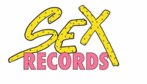 SEX RECORDS Logo (USPTO, 11/07/2018)