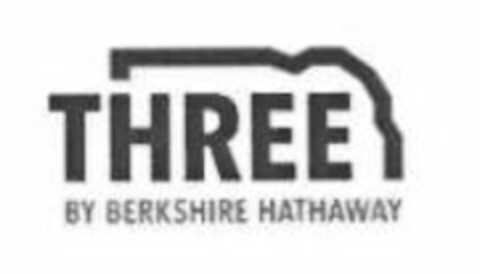 THREE BY BERKSHIRE HATHAWAY Logo (USPTO, 12.02.2019)