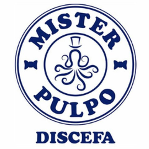 MISTER PULPO DISCEFA Logo (USPTO, 02/14/2019)