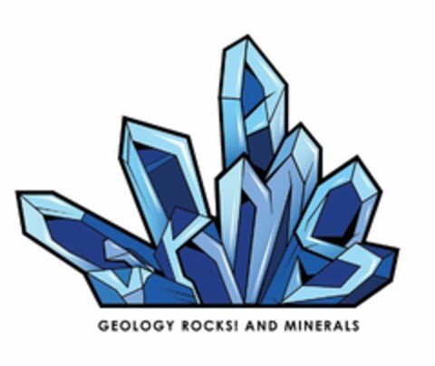 GRAMS GEOLOGY ROCKS! AND MINERALS Logo (USPTO, 02/25/2019)