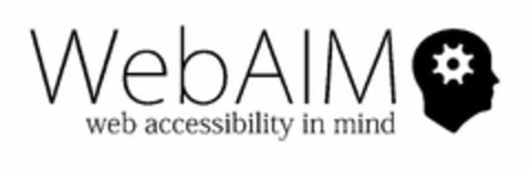 WEBAIM WEB ACCESSIBILITY IN MIND Logo (USPTO, 25.03.2019)