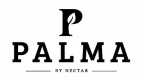 P PALMA BY NECTAR Logo (USPTO, 04/11/2019)