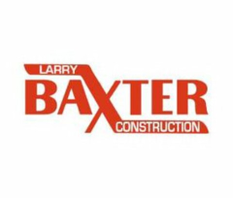 LARRY BAXTER CONSTRUCTION Logo (USPTO, 06/21/2019)