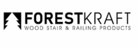 FORESTKRAFT WOOD STAIR & RAILING PRODUCTS Logo (USPTO, 08/05/2019)