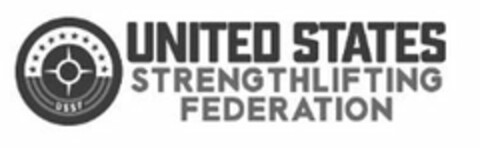 USSF UNITED STATES STRENGTHLIFTING FEDERATION Logo (USPTO, 08/07/2019)