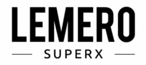 LEMERO SUPERX Logo (USPTO, 17.02.2020)