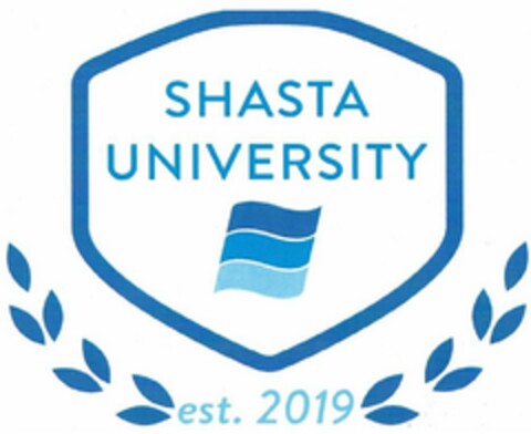 SHASTA UNIVERSITY EST. 2019 Logo (USPTO, 14.05.2020)